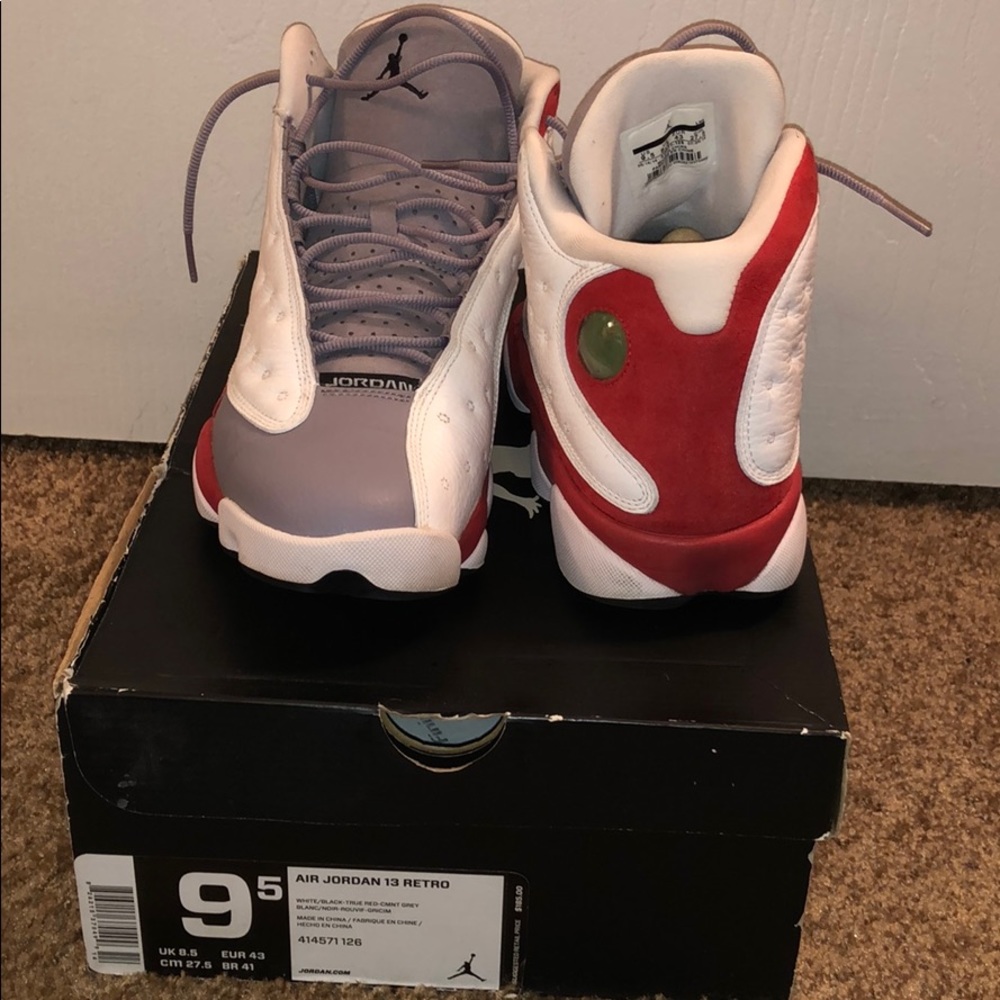 Air Jordan 13 Retro Grey Toe
